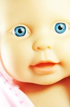 Doll face Stock Photos