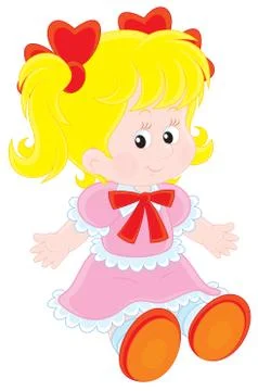 Doll Stock Illustration