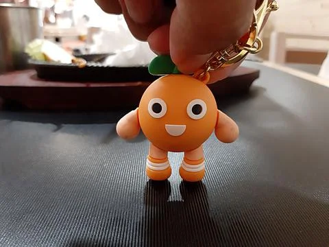 Doll keychain Stockfoto's