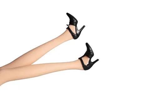 Doll legs Foto stock