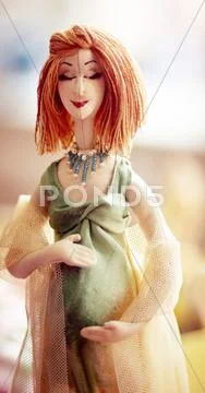 Doll from sacking Stock Photos