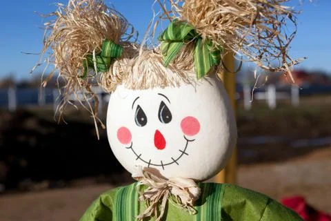 Doll of straw Stock Photos