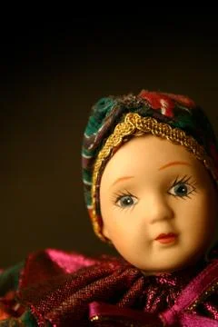 Doll study Stock Photos