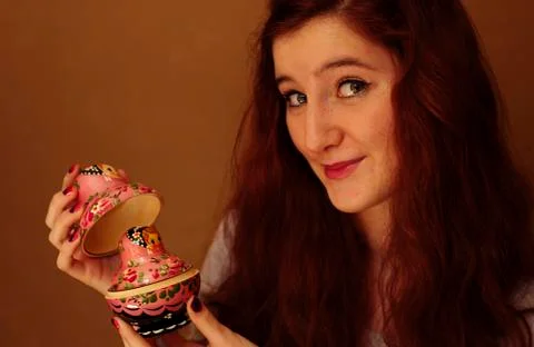 The Doll Surprise Stock Photos