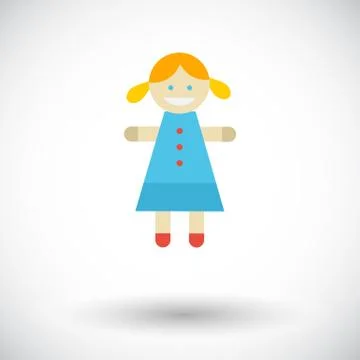 Doll toy Stock Illustration