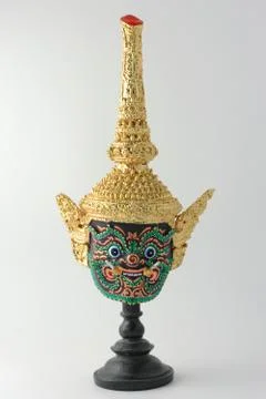 Doll on white background Stock Photos