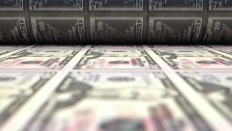 DOLLAR 3 Stock Footage 133574715