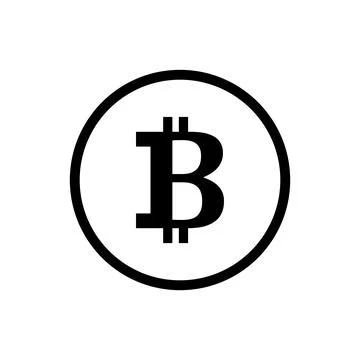 Dollar and bitcoin icon vector Stock Illustration