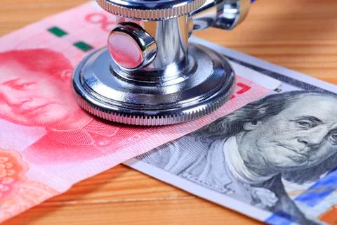 Dollar and RMB Stock Photos