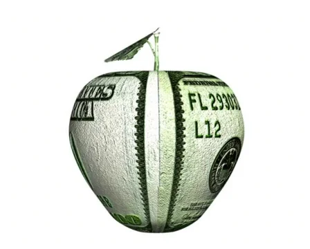 Dollar Apple Progressive PAL Stock Footage 71201