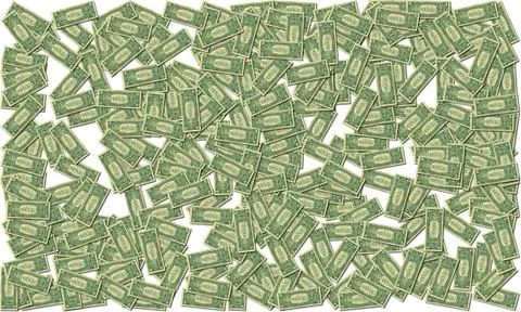 Dollar background Stock Illustration