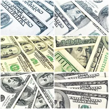 Dollar background Stock Photos