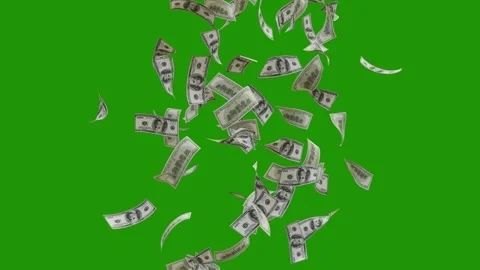 Dollar Bank Note explosion Animation. Vídeos de archivo 320326991