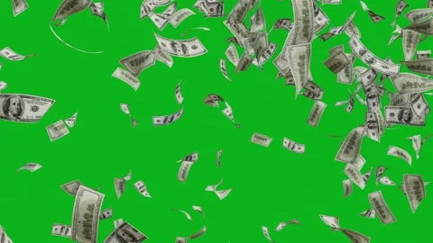 Dollar Bank Note explosion Animation. Vídeos de archivo 320327066