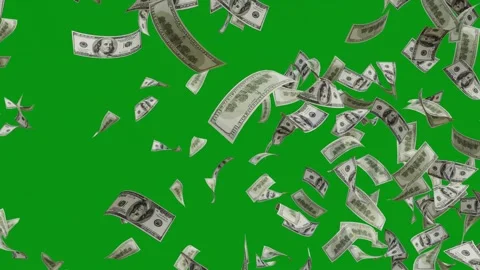 Dollar Bank Note explosion Animation. Vídeos de archivo 320327101