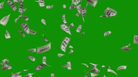 Dollar Bank Note explosion Animation. Vídeos de archivo 320327121