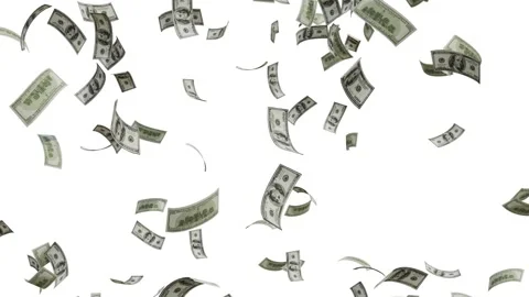 Dollar Bank Note explosion Animation. Vídeos de archivo 320327122