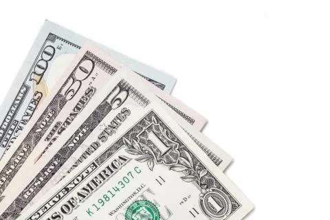 Dollar bill banknote closeup for background 写真素材