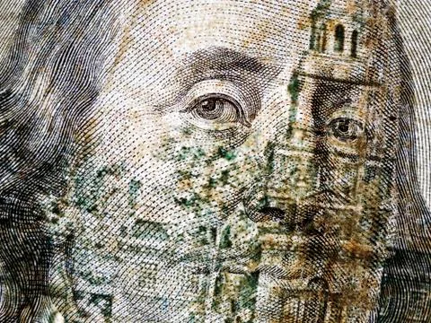 Dollar bill Stock Illustration