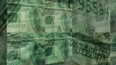 Dollar Bill Motion Mapping Видео 24718063