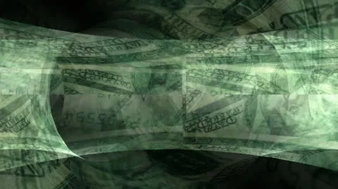 Dollar Bill Motion Mapping Видео 24718305
