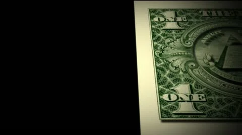 Dollar Bill Transition v2 Stock Footage 11136361