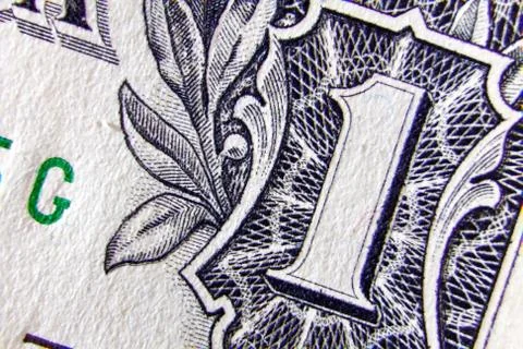 Dollar bills as a background Stock Photos