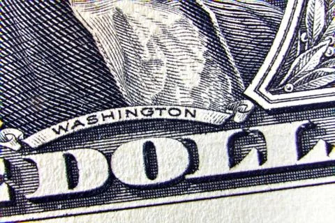 Dollar bills as a background Stock Photos