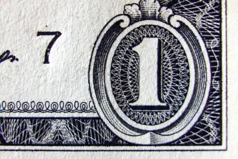 Dollar bills as a background Stock Photos