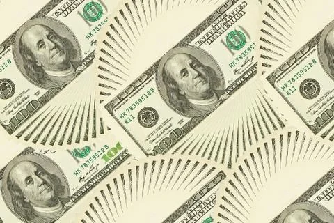 Dollar bills Stock Illustration
