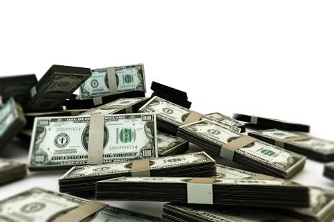 Dollar bills Stock Illustration