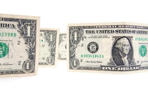 Dollar bills Stock Photos