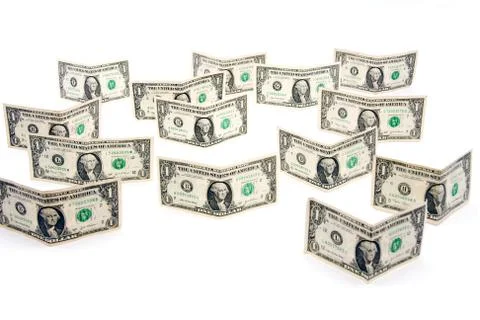 Dollar bills Foto stock