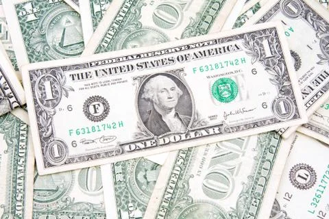 Dollar bills Stock Photos
