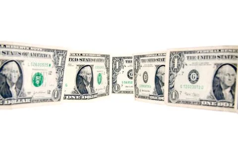 Dollar bills Stock Photos