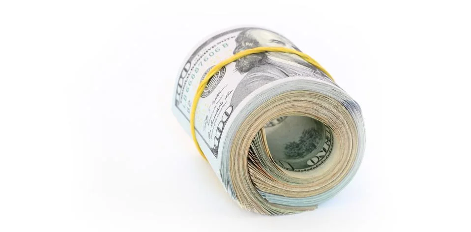 Dollar bills Stock Photos