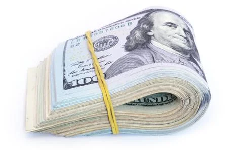 Dollar bills Stock Photos