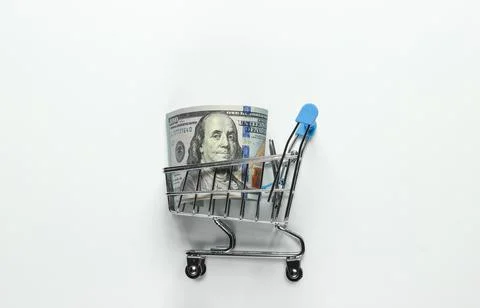 Dollar bills Stockfoto's