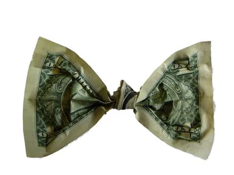 Dollar Bow Tie Stock Photos