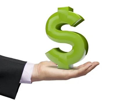 Dollar business concept Stock Illustration