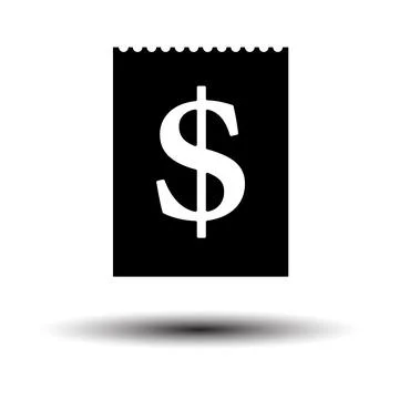Dollar Calendar Icon Stock Illustration