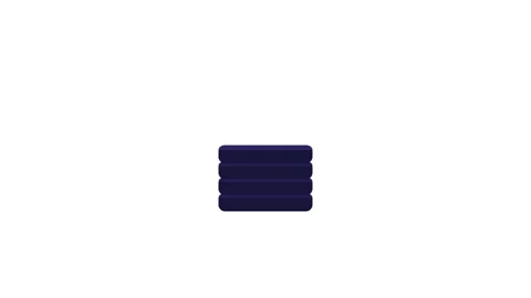 Dollar Coin Floating Over Stack Animation, Finance Video Loop Stock Footage 347088400