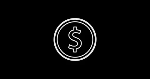 Dollar coin Stock Footage 284088905