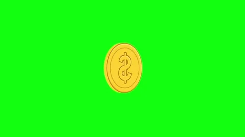 Dollar coin Stock Footage 316734896