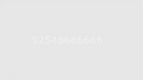 Dollar Counter Animation Reaching Ten Billion Dollars Video stock 342588855