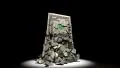Dollar Currency Collapse Animation 4K 4k or 4k+ Resolution