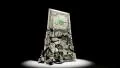 Dollar Currency Collapse Animation Brighter HD Footage