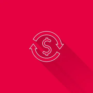 Dollar cycle Stock-Illustration