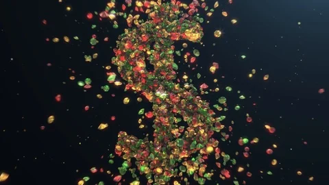 DOLLAR DIAMOND Stock Footage 122623212