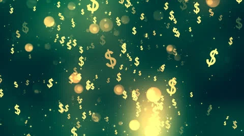 Dollar Fall Vídeo Stock 27070563